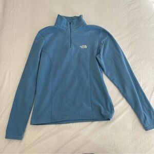The North Face Baby Blue Fleece Pull 3/4 Zip Pullover